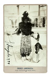 Prinz Lobengula, England, 1899